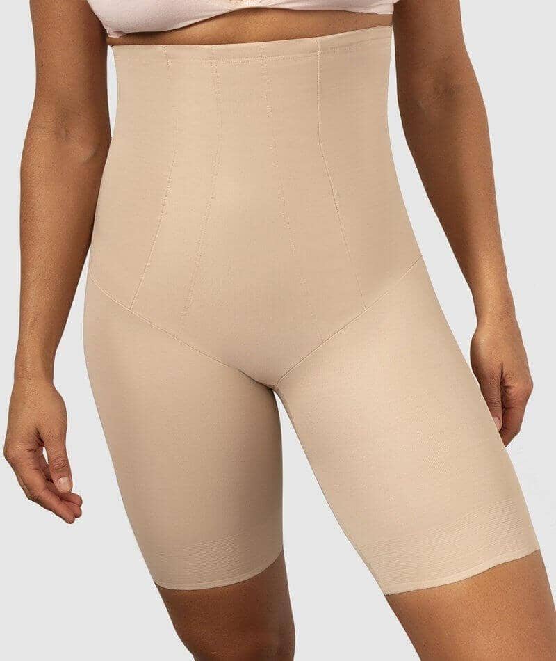 Miraclesuit Shape With An Edge High Waist Long Leg - Nude