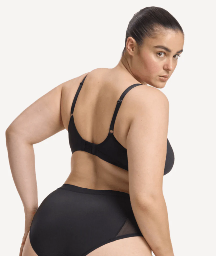 Nala Bio Comfort Wirefree Bralette - Licorice - Image 10