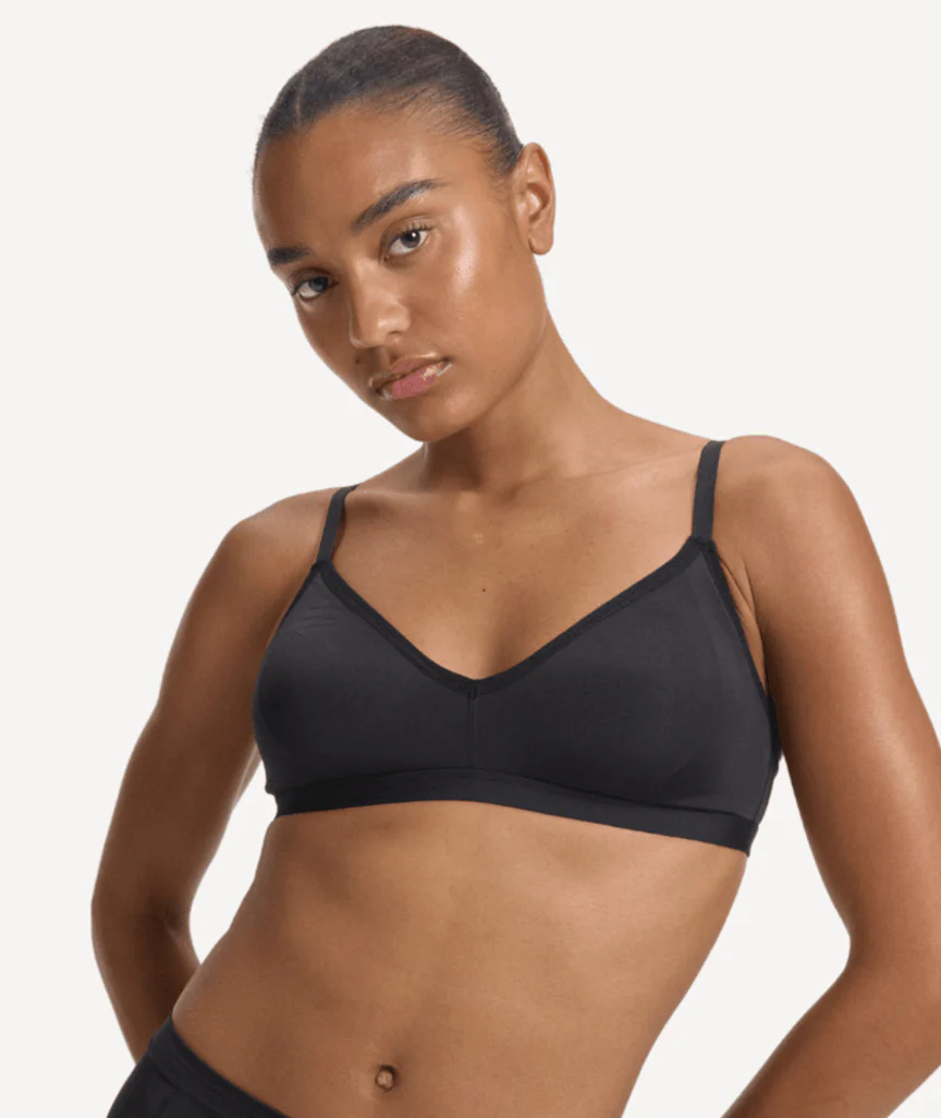 Nala Bio Comfort Wirefree Bralette - Licorice - Image 5