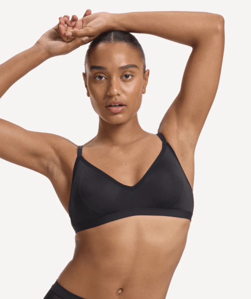 Nala Bio Comfort Wirefree Bralette - Licorice - Image 6