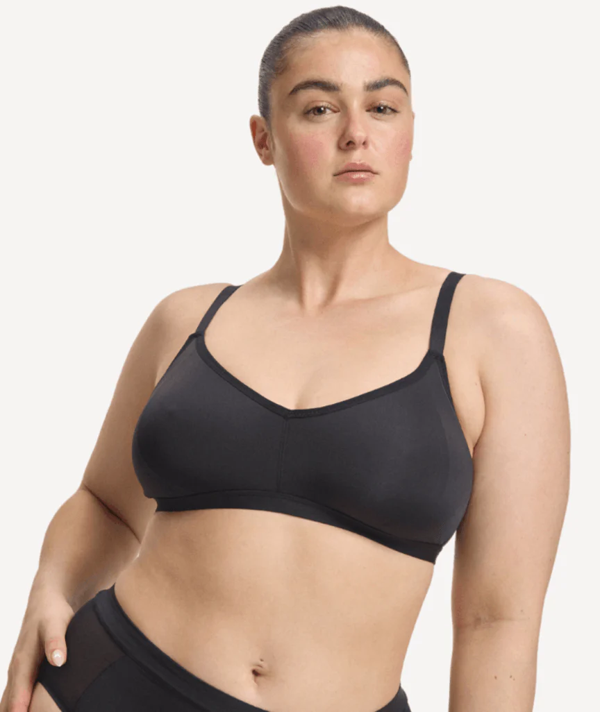 Nala Bio Comfort Wirefree Bralette - Licorice - Image 9