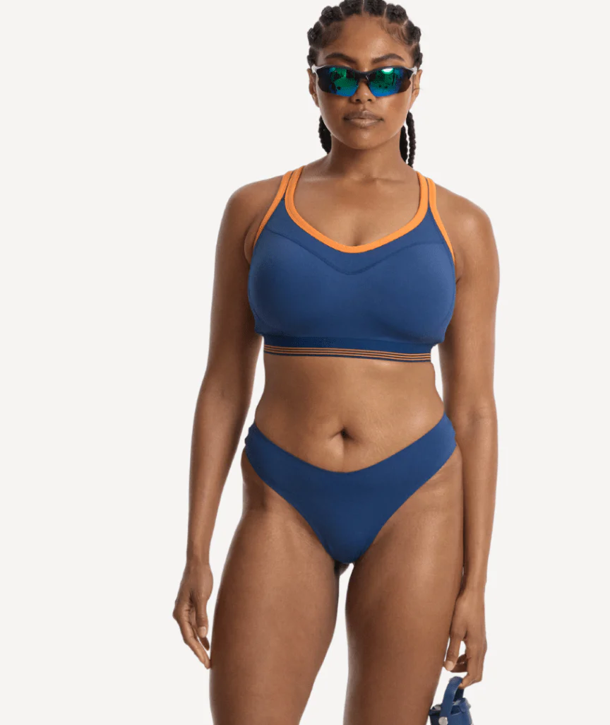 Nala High Impact Wirefree Sports Bra - Space/Oj - Image 4