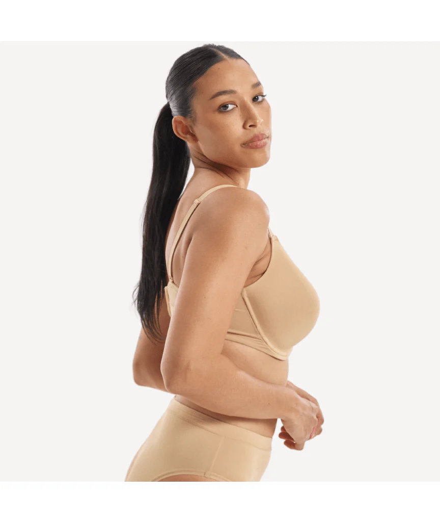 Nala Knockout Padded T-shirt Bra - Almond Milk - Image 4