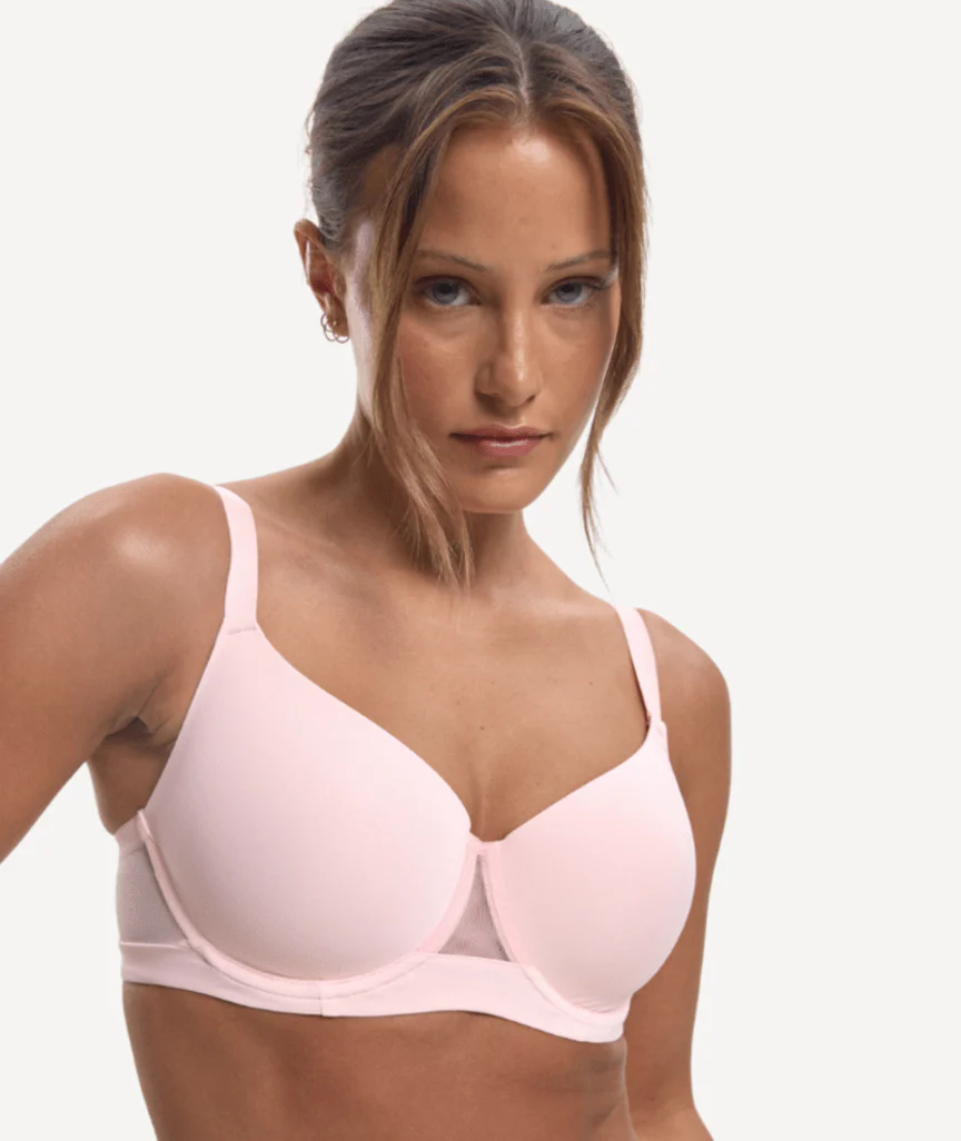 Nala Knockout Padded T-shirt Bra - Strawberries & Cream - Image 2
