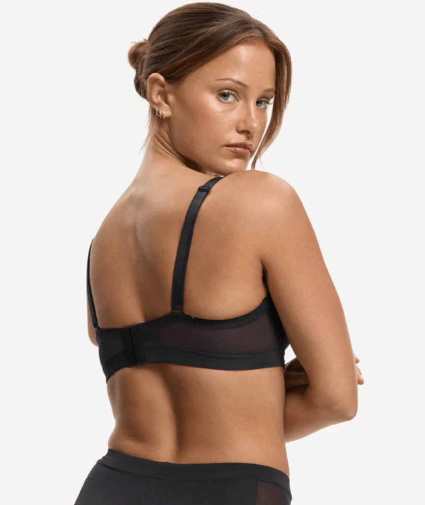 Nala Knockout Padded Tshirt Bra - Licorice - Image 6
