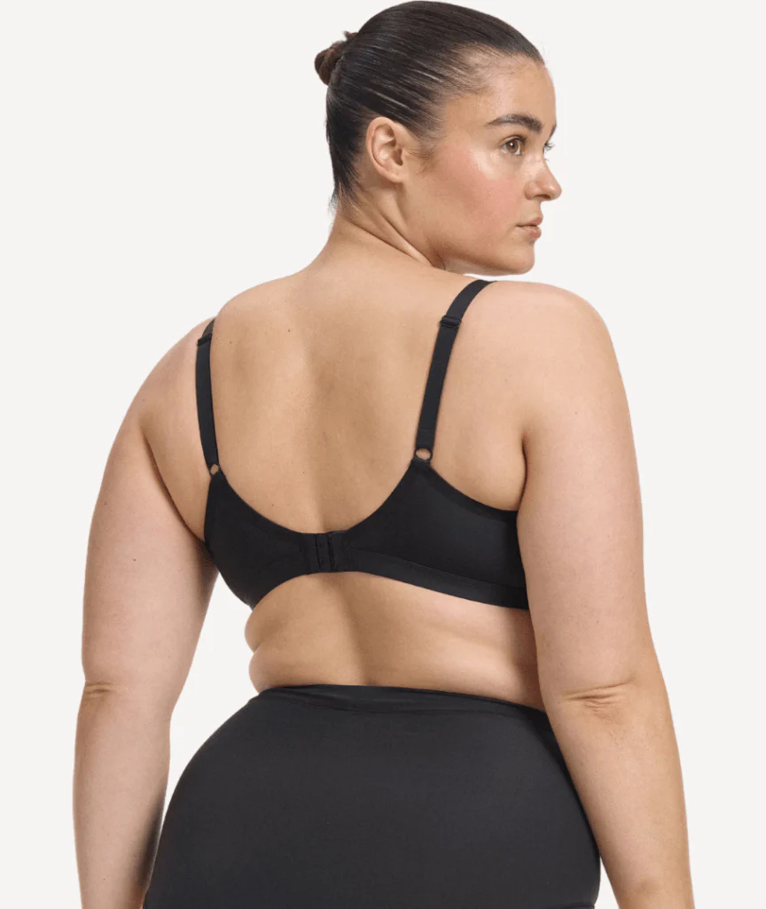 Nala Maternity Comfort Wirefree Bralette Bra - Licorice - Image 5