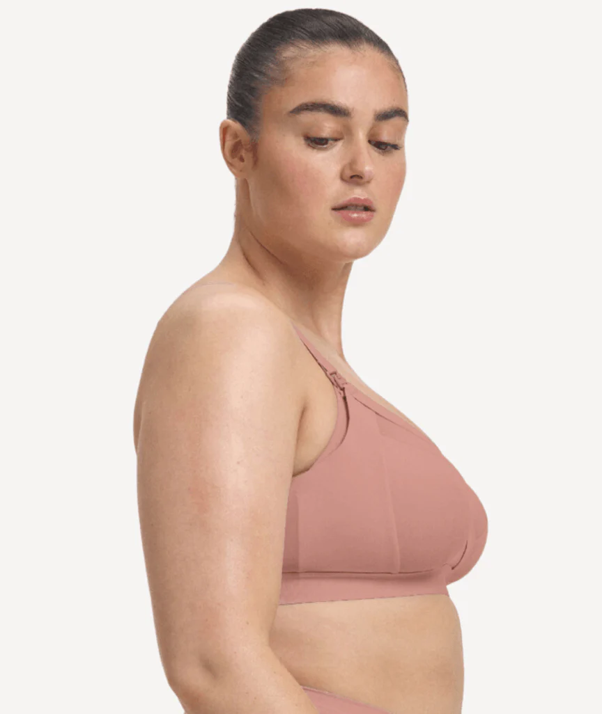 Nala Maternity Support Wirefree Bralette - Desert Dust - Image 4