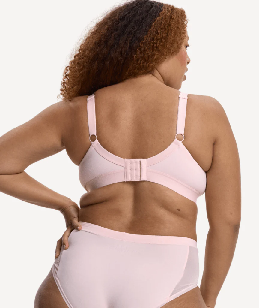Nala Padded Support Wirefree Bralette Bra - Strawberries & Cream - Image 3