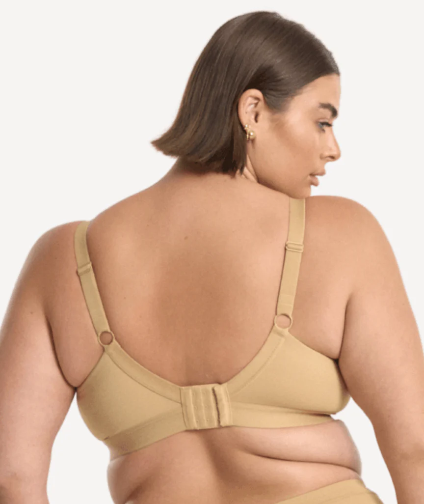 Nala Support Wirefree Bralette - Almond Milk - Image 4
