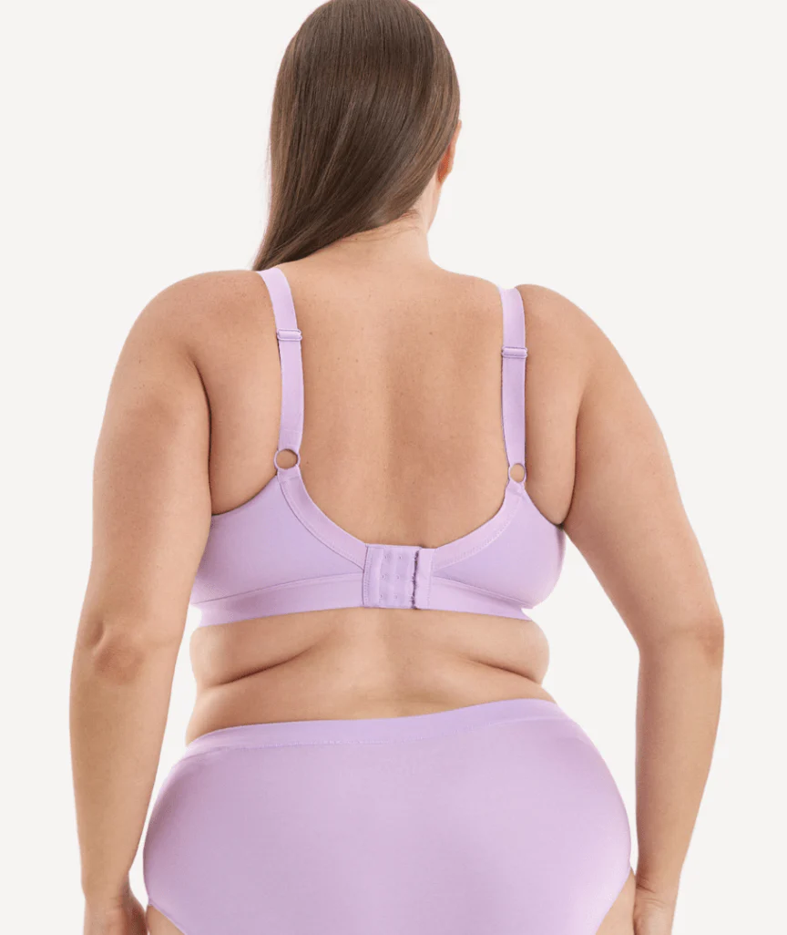 Nala Support Wirefree Bralette - Better Than Cotton Bra - Lavender Fizz - Image 3