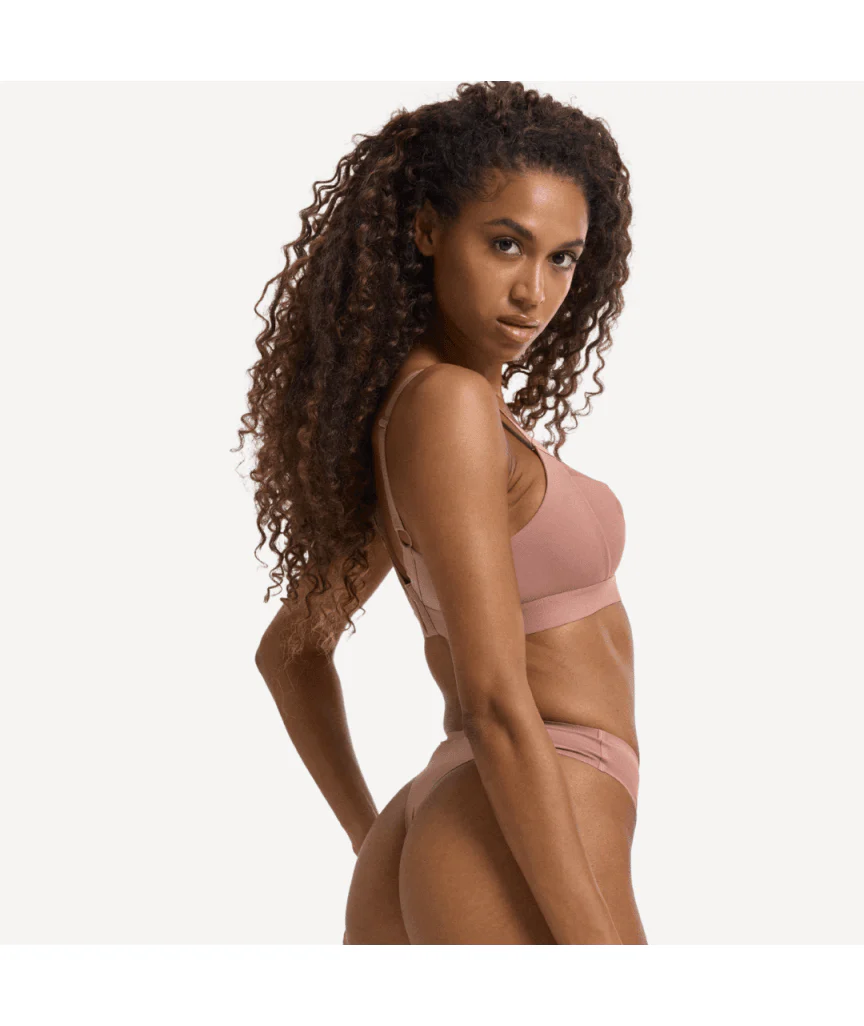 Nala Support Wirefree Bralette - Desert Dust - Image 10