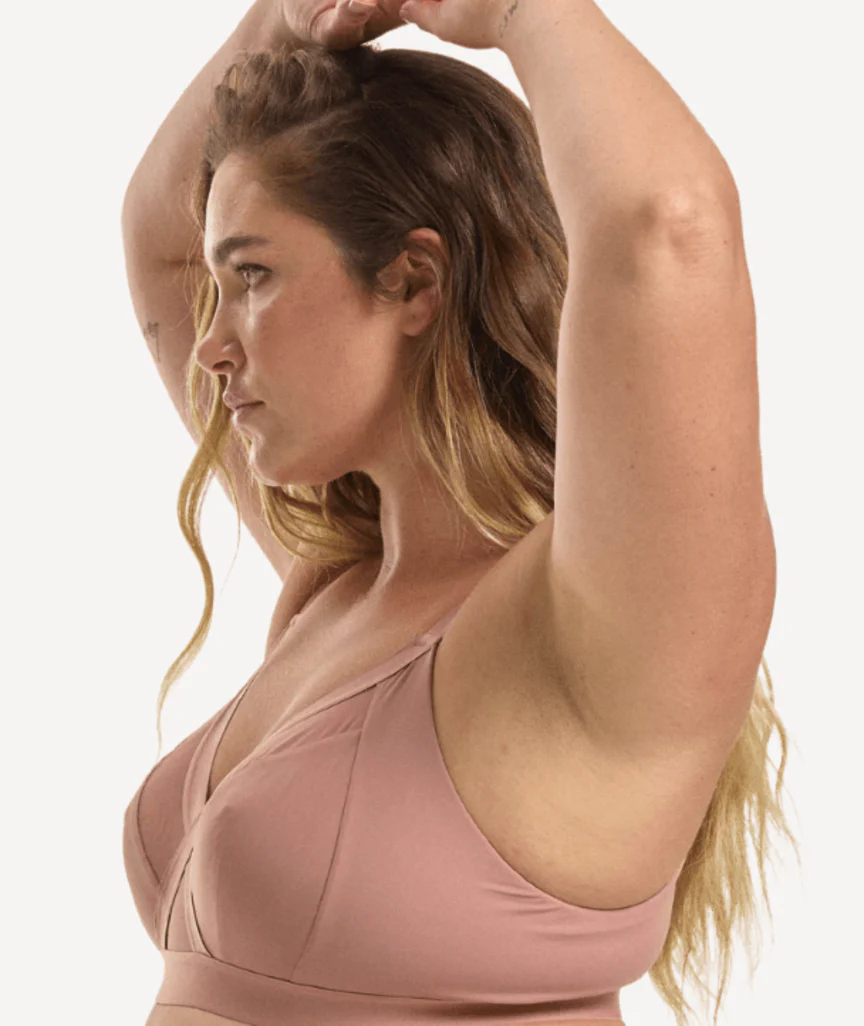 Nala Support Wirefree Bralette - Desert Dust - Image 3