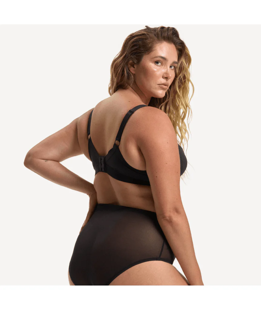 Nala Support Wirefree Bralette - Licorice - Image 3