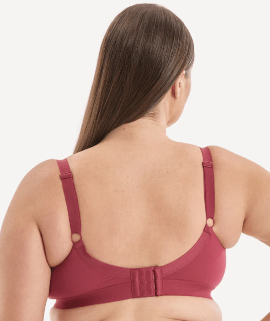 Nala Support Wirefree Bralette Padded - Burnt Fig - Image 5