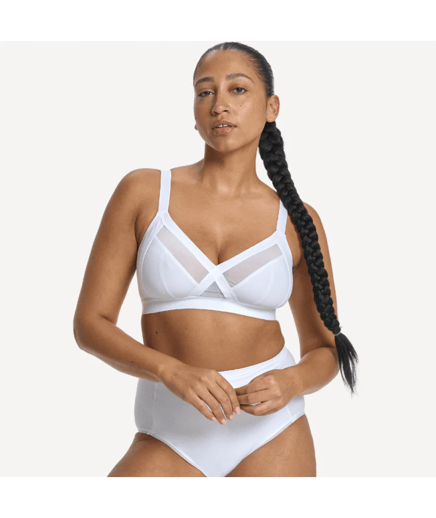 Nala Support Wirefree Bralette - Snow Cone - Image 5