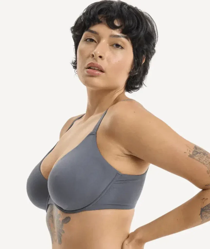Nala Underwire Bra - Better Than Cotton - Galaxy Grey - Image 5