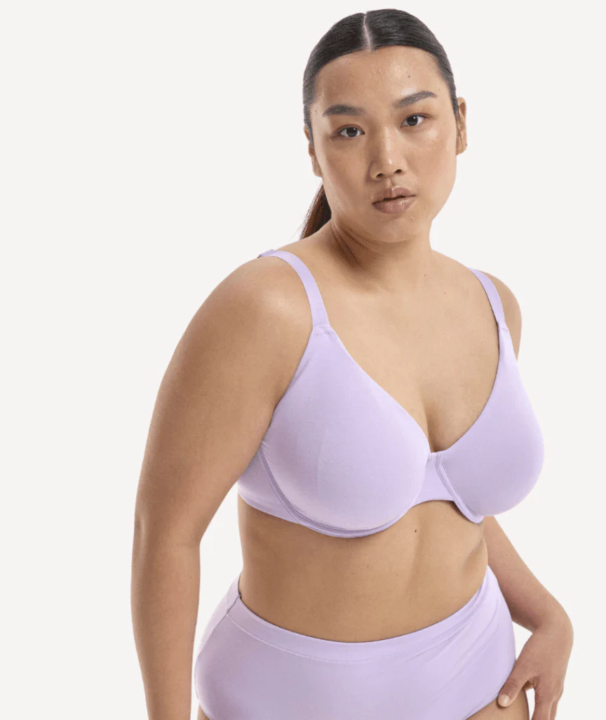 Nala Underwire Bra - Better Than Cotton - Lavender Fizz - Image 2