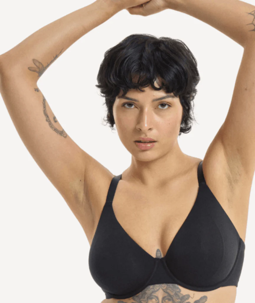 Nala Underwire Bra - Better Than Cotton - Licorice - Image 5