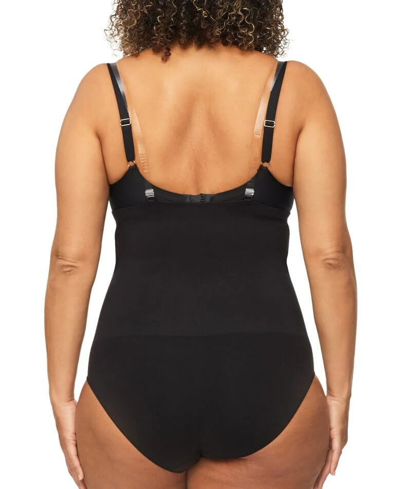 Nancy Ganz Bamboo Essentials High Waisted Brief - Black - Image 2