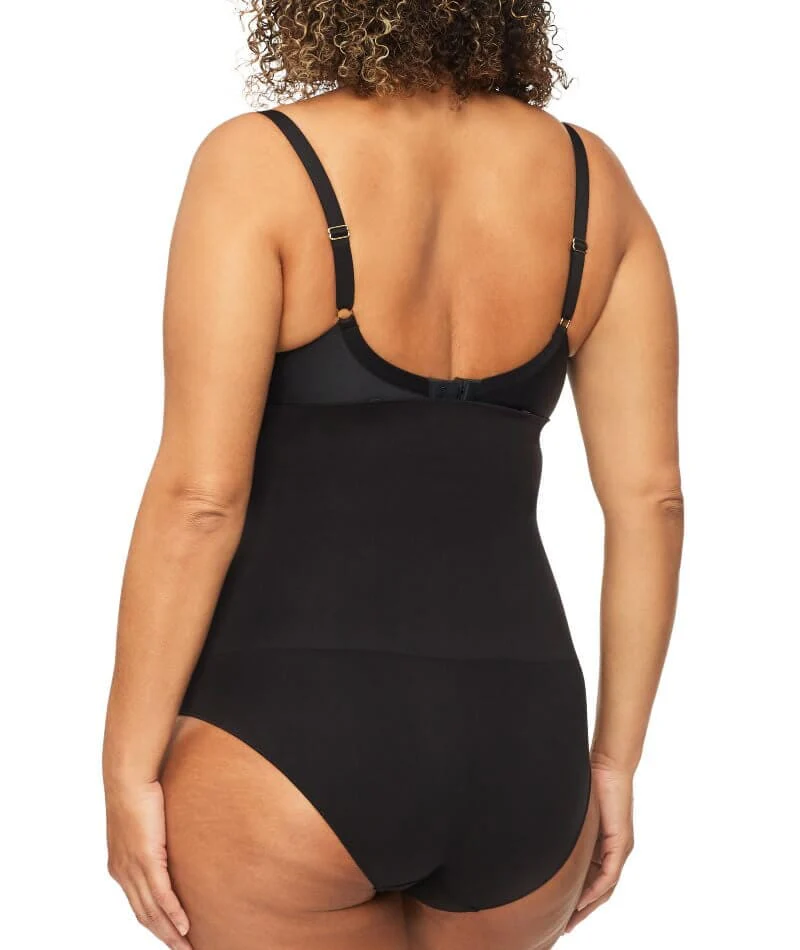 Nancy Ganz Bamboo Essentials High Waisted Brief - Black - Image 4