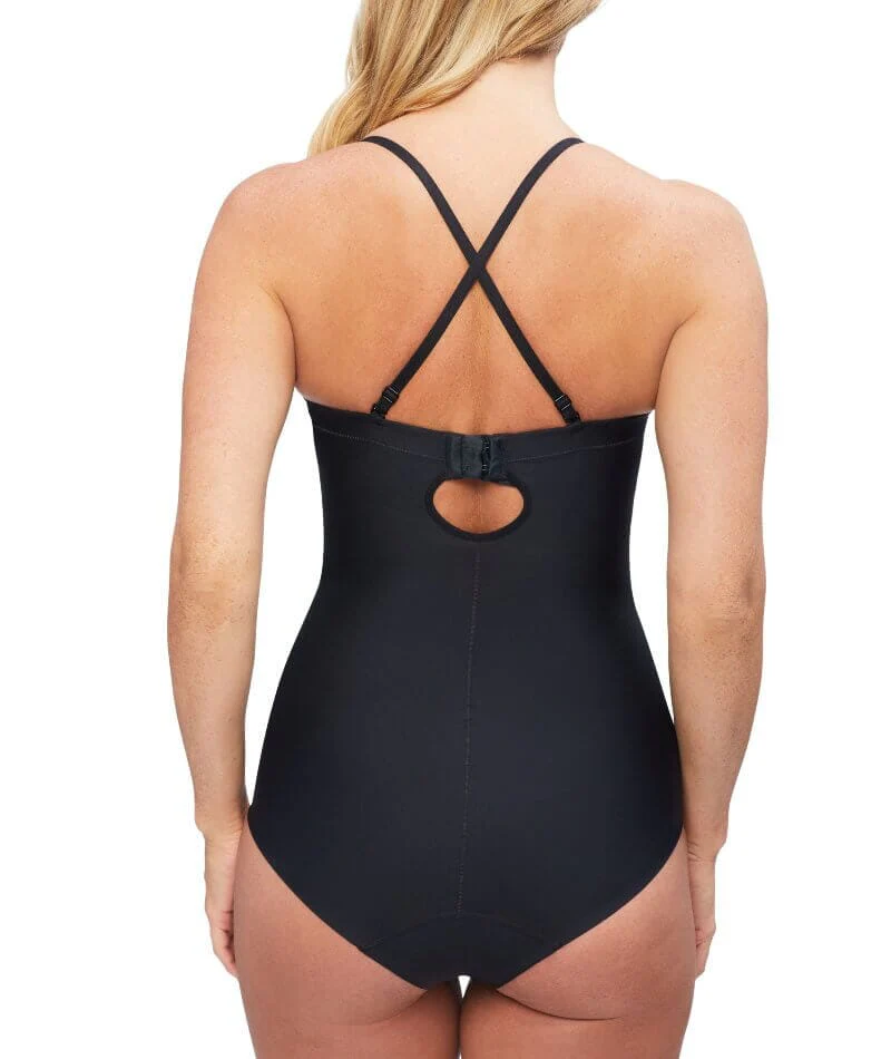 Nancy Ganz Body Define Strapless Bodysuit - Black - Image 4