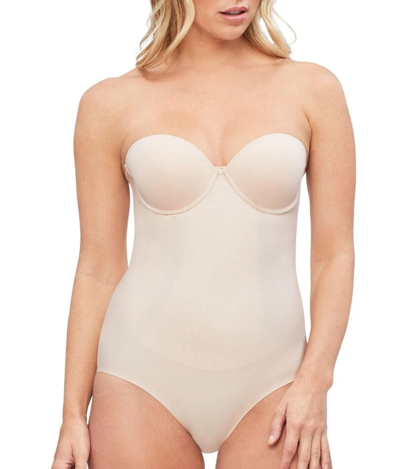 Nancy Ganz Body Define Strapless Bodysuit - Warm Taupe