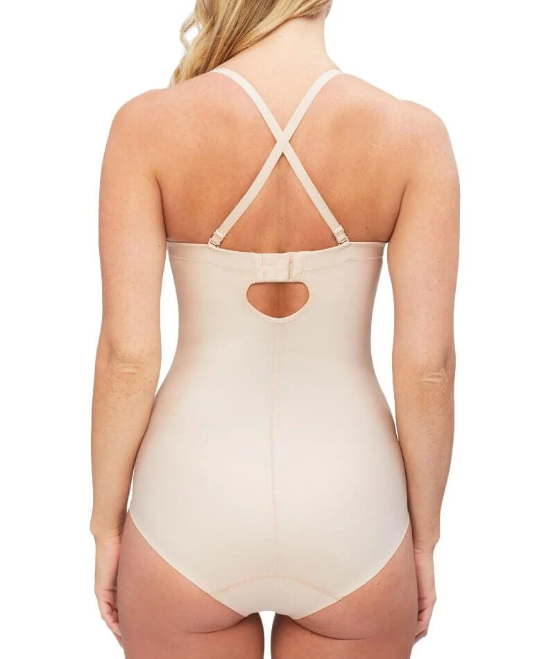Nancy Ganz Body Define Strapless Bodysuit - Warm Taupe - Image 4