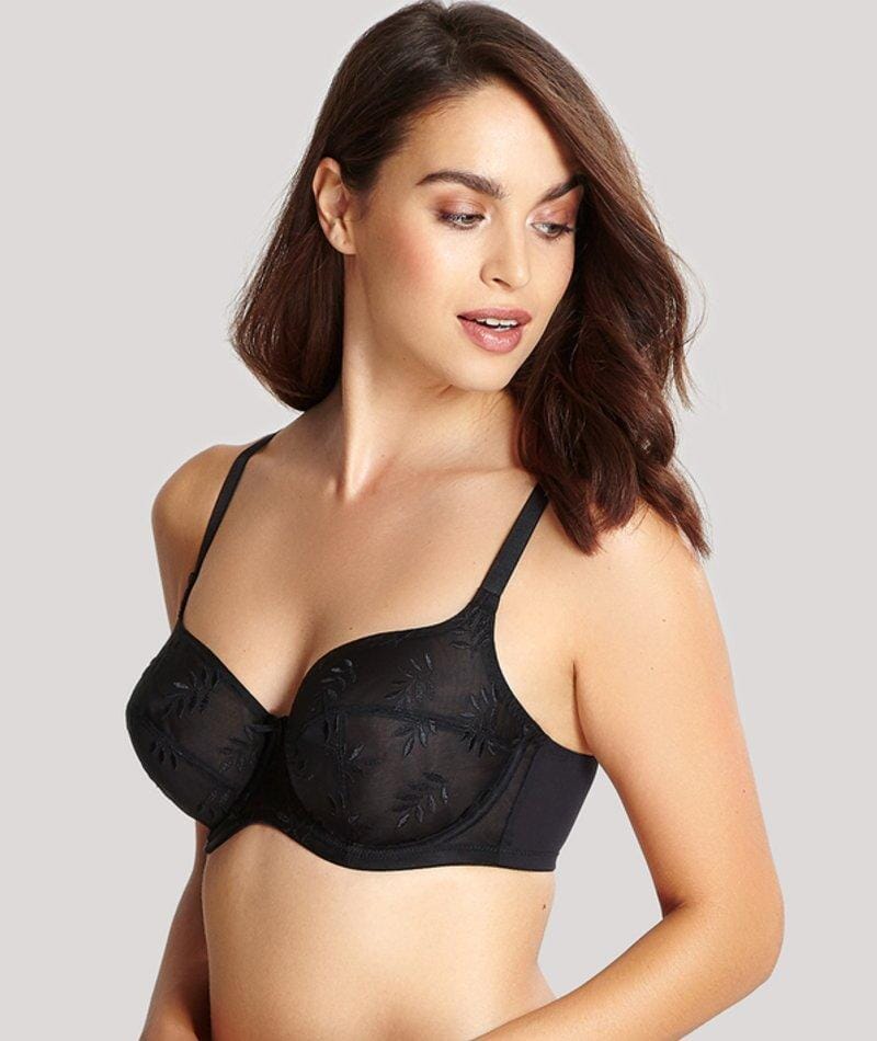 Panache Tango Underwired Balconnet Bra - Black - Image 9