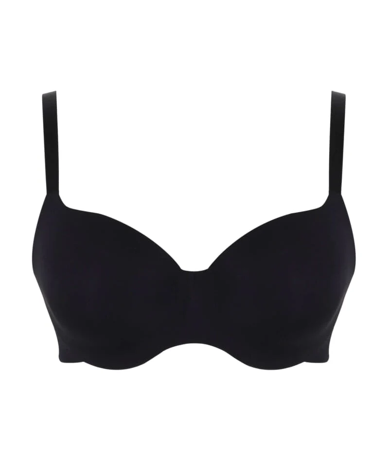 Panache 365 Underwired T-Shirt Bra - Black - Image 12