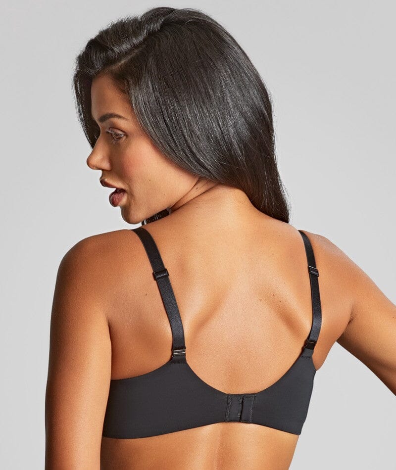 Panache 365 Underwired T-Shirt Bra - Black - Image 3