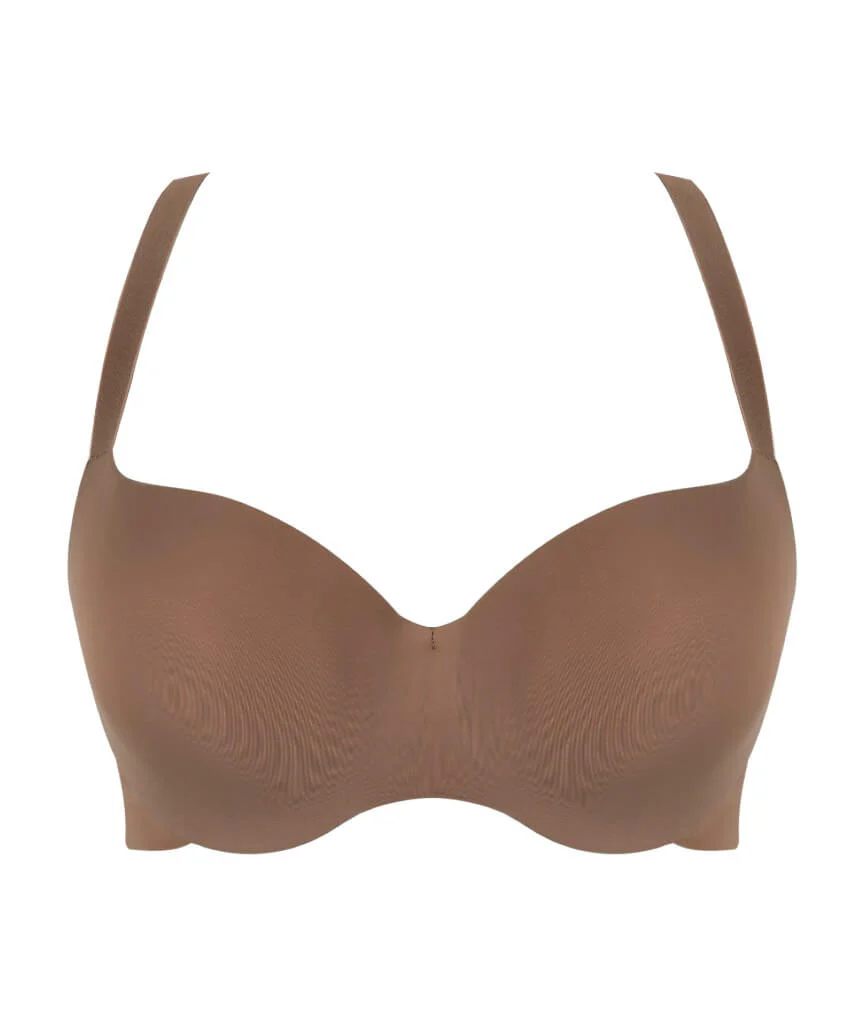 Panache 365 Underwired T-Shirt Bra - Cocoa - Image 9