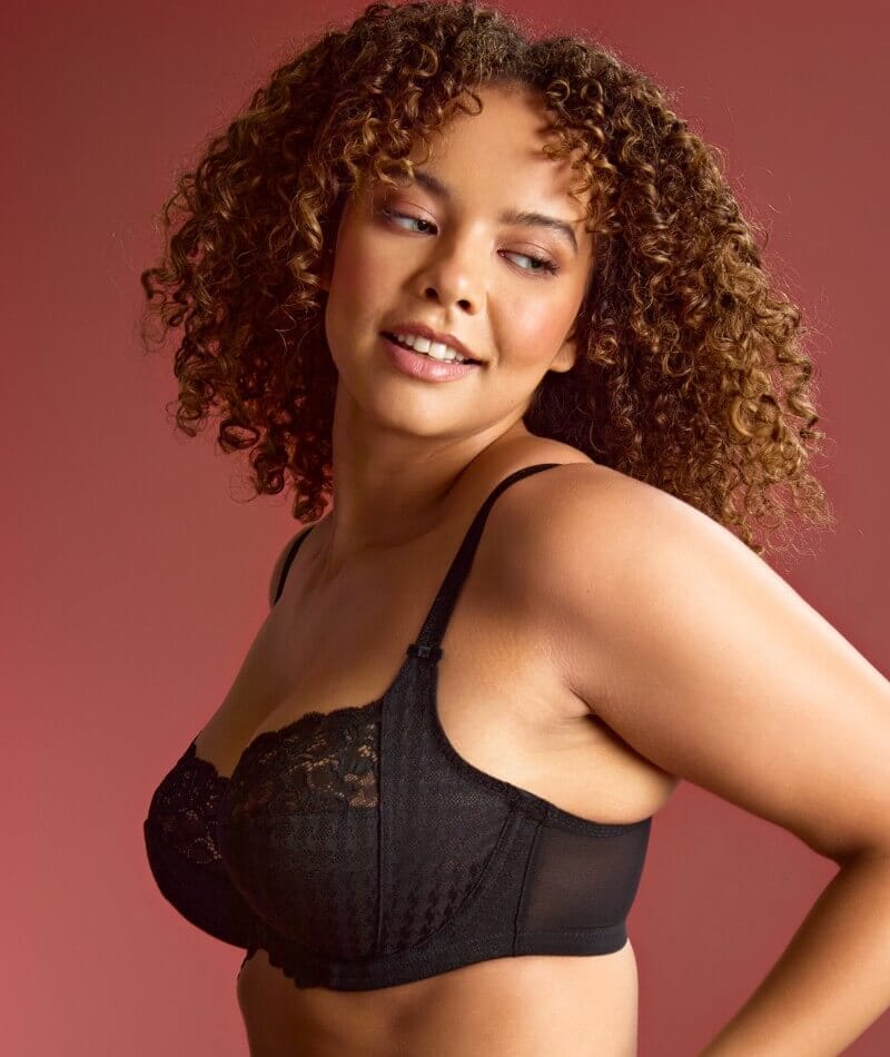 Panache Envy Full Cup Underwire Bra - Black - Image 9