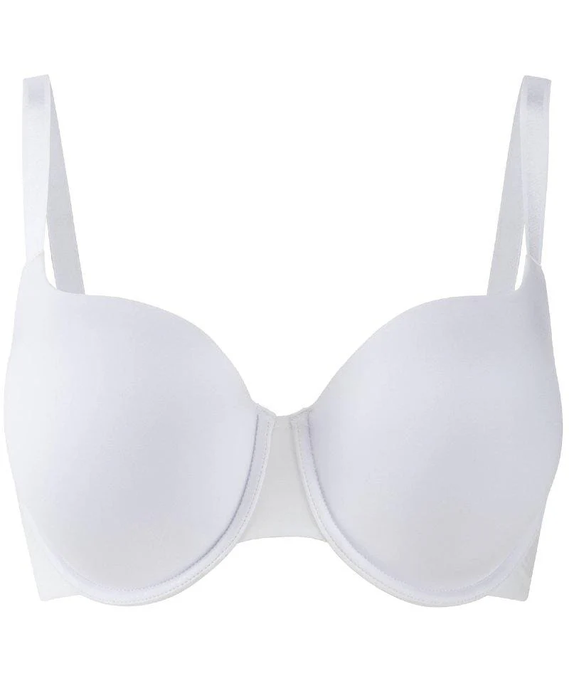 Panache Porcelain Elan Moulded Underwired T-Shirt Bra - White - Image 5