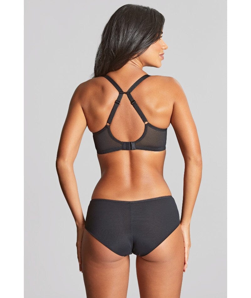 Panache Cari Moulded Spacer Underwired T-Shirt Bra - Black - Image 7