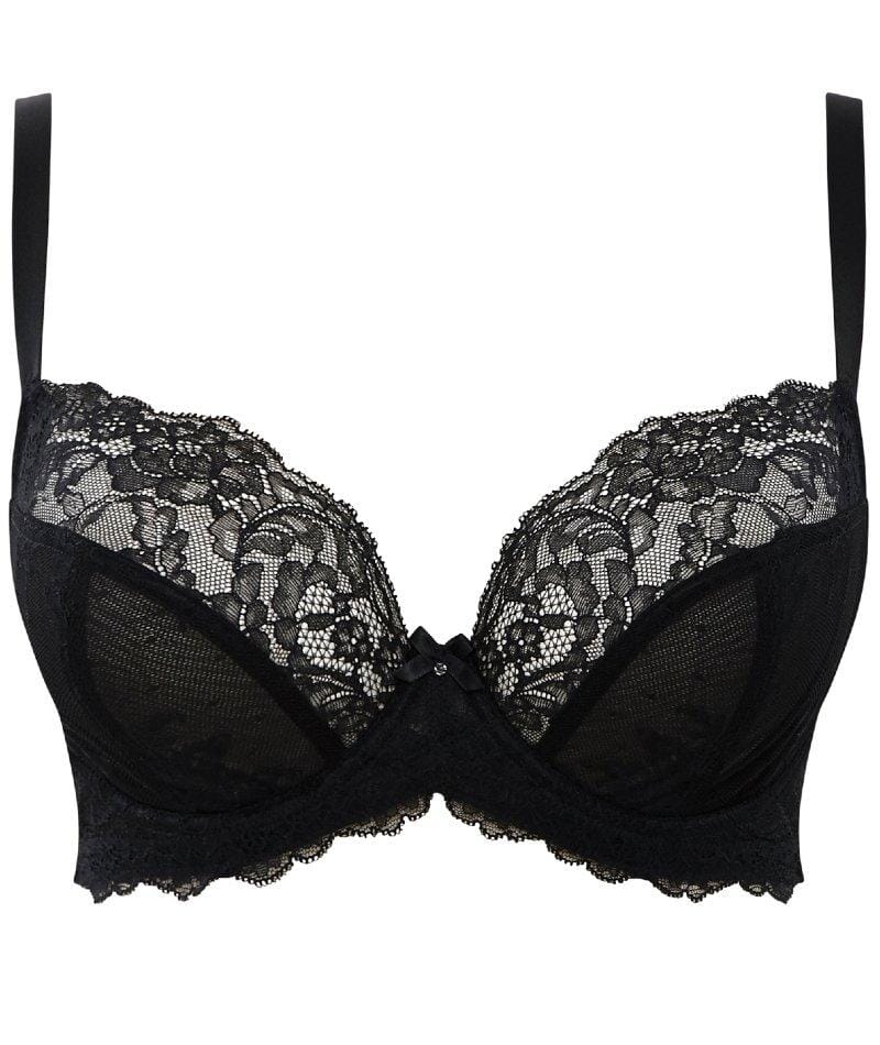 Panache Ana Underwired Plunge Bra - Black - Image 9