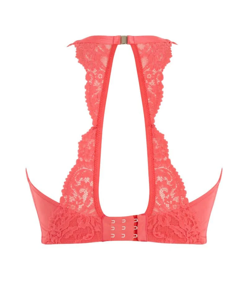 Panache Addison Non Padded Underwired Plunge Bra - Paradise Pink - Image 12