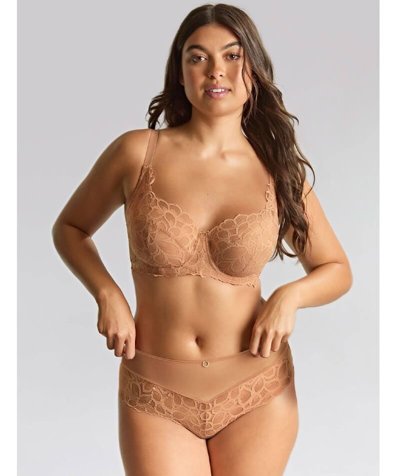 Panache Allure Deep Brief - Honey - Image 3