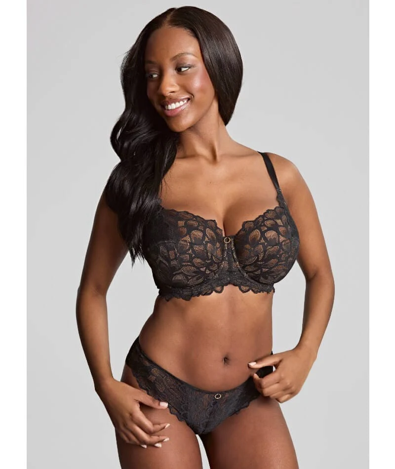 Panache Allure Underwired Full Cup Bra - Black/Latte - Image 16