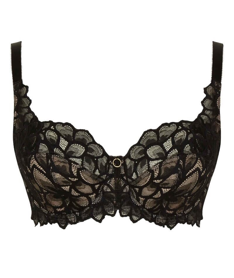 Panache Allure Underwired Full Cup Bra - Black/Latte - Image 19
