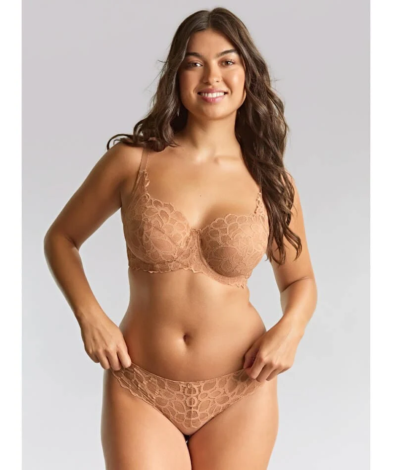 Panache Allure Underwired Full Cup Bra - Honey - Image 3
