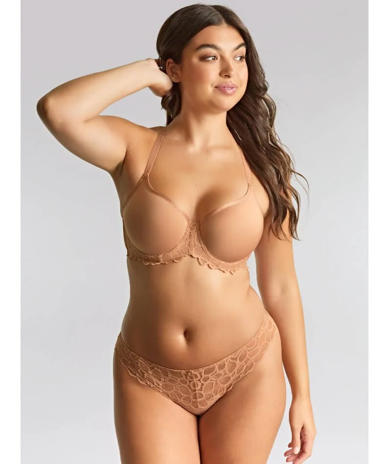 Panache Allure Underwired Spacer Bra - Honey - Image 6