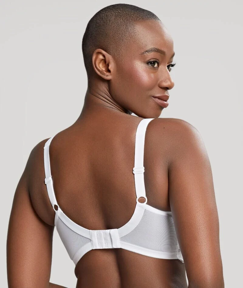 Panache Ana Underwired Plunge Bra - White - Image 5