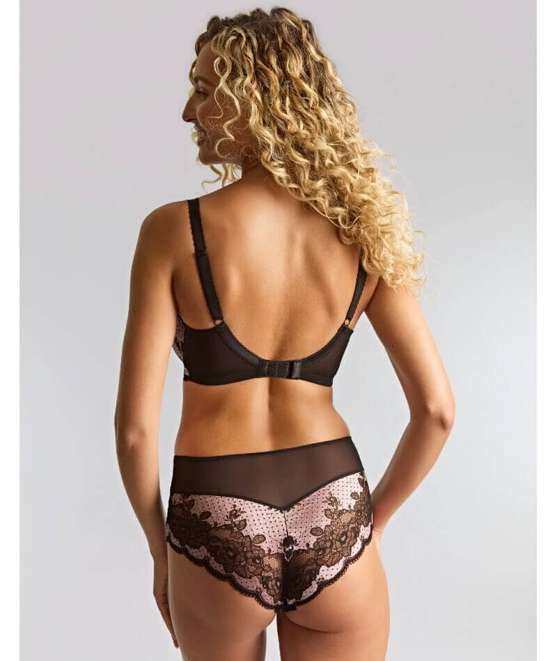 Panache Clara Full Cup Underwired Bra - Black/Pink - Image 8