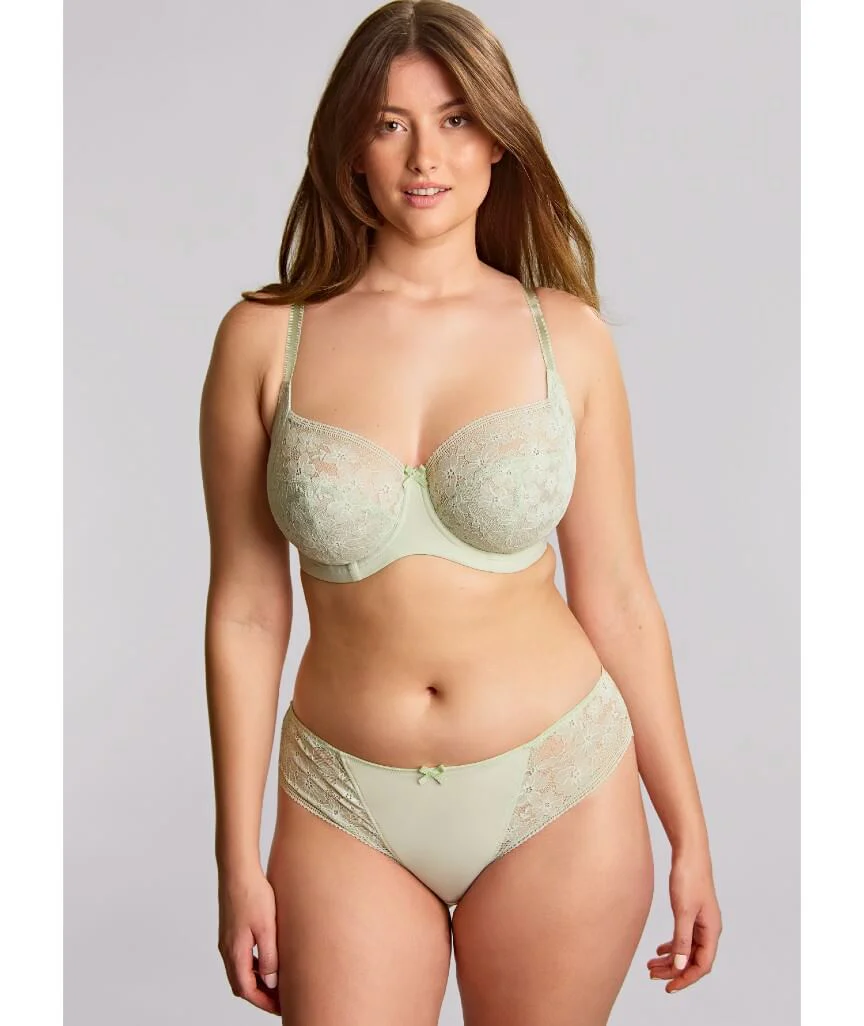 Panache Celeste Brazilian Brief - Pistachio - Image 5