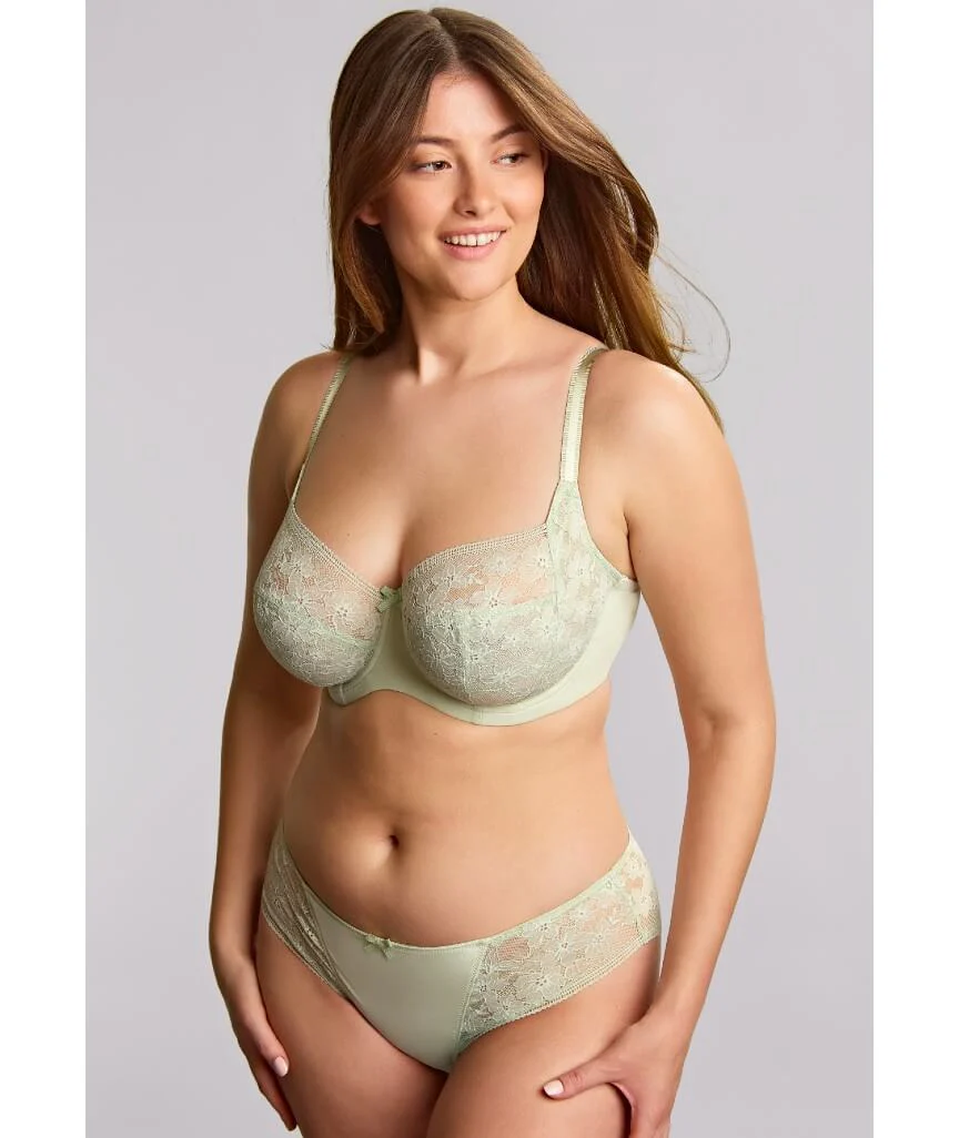 Panache Celeste Brazilian Brief - Pistachio - Image 6