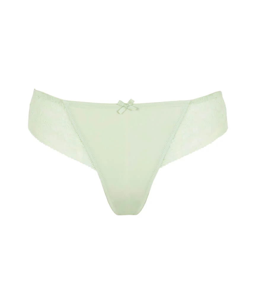 Panache Celeste Brazilian Brief - Pistachio - Image 8
