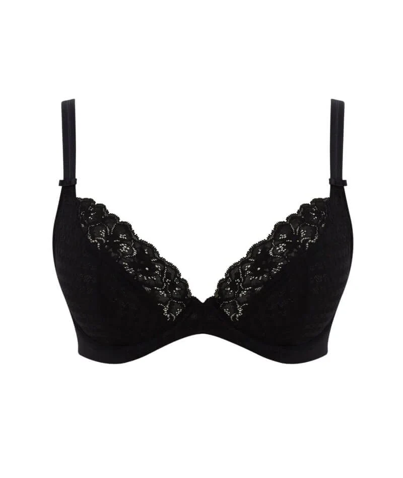Panache Envy Plunge Underwire Bra - Black - Image 13