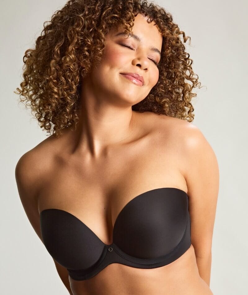 Panache Faith Moulded Strapless Bra - Noir - Image 3