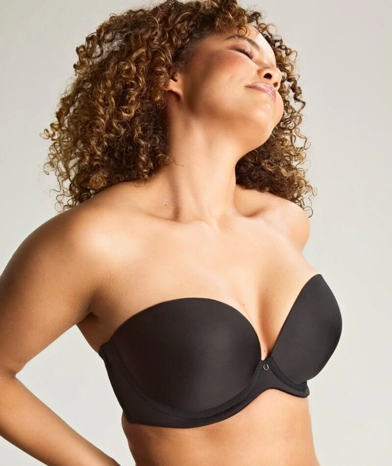 Panache Faith Moulded Strapless Bra - Noir - Image 9
