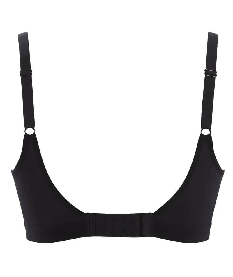 Panache Katherine Non-Underwire Nursing Bra - Black - Image 10
